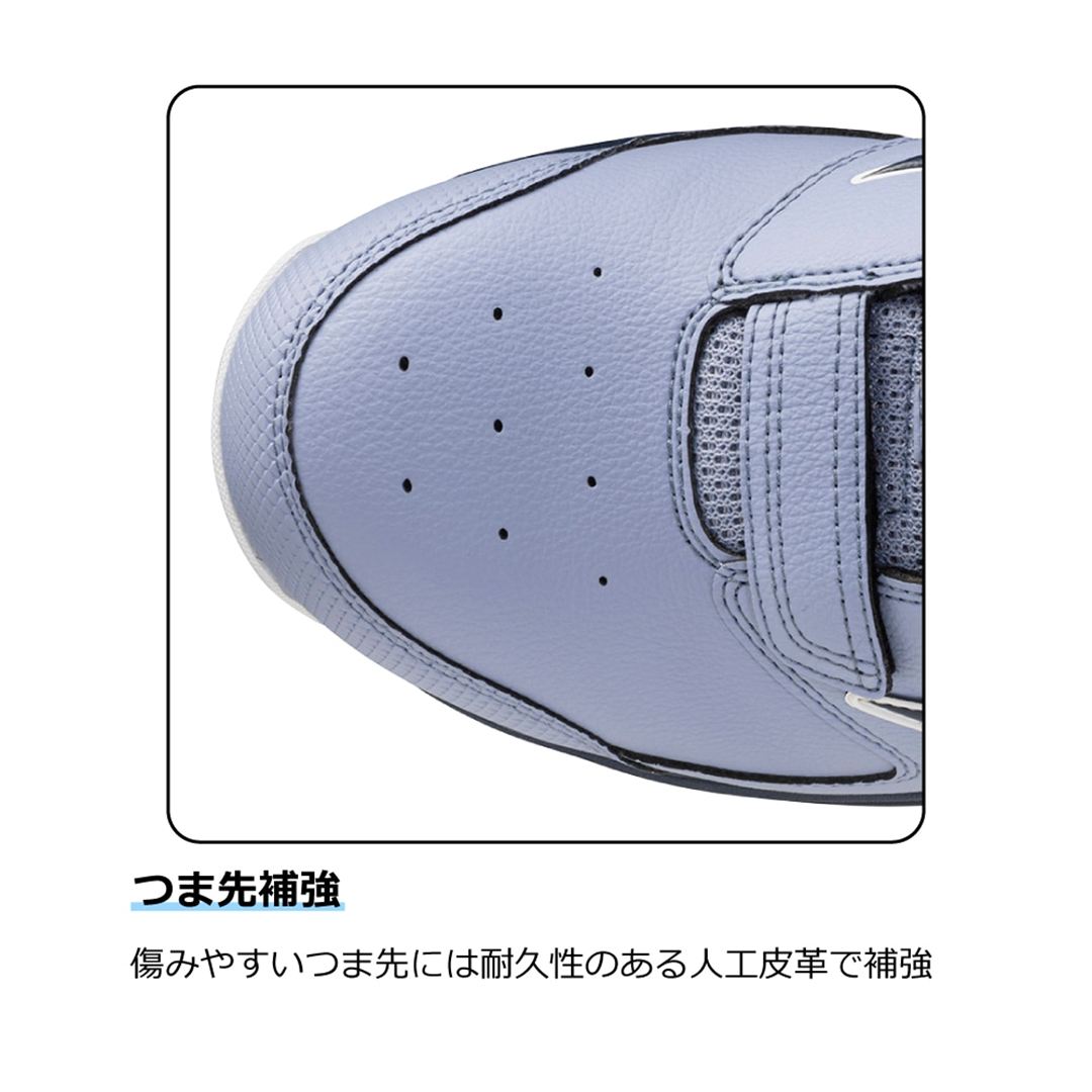 オールマイティLSIII 22L(ベルト／ローカット) ブルー×ホワイト 29.0