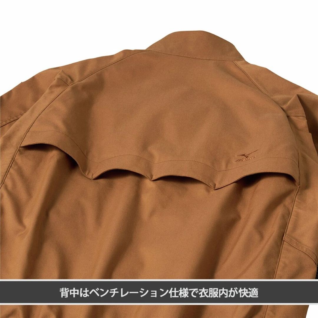 【ミズノ公式オンライン限定】ストレッチスウィングトップブルゾン ブラウン M