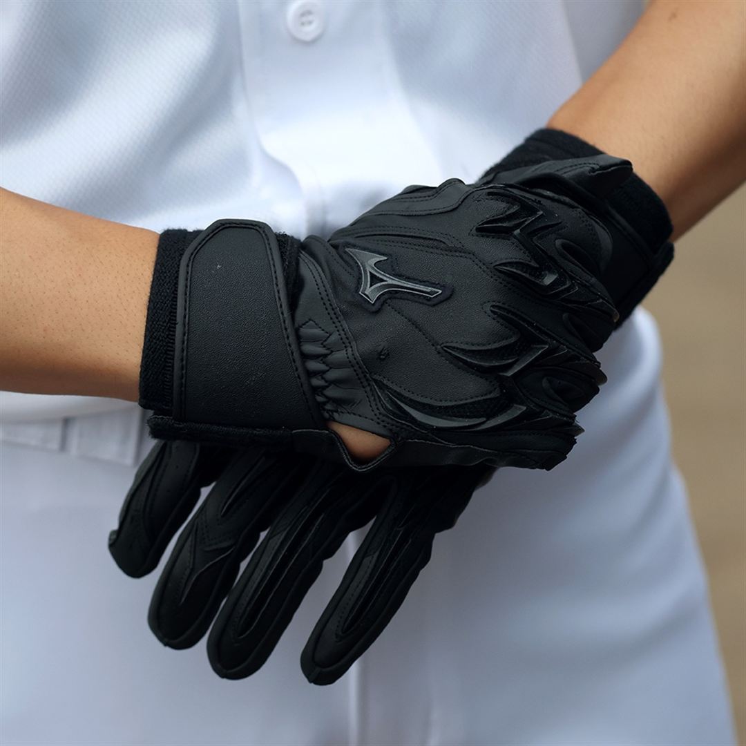 【ミズノプロ】シリコンパワーアークDI  SG【両手用】高校野球ルール対応モデル ホワイト×ホワイト 26