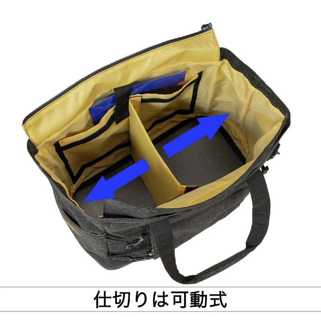 【ミズノプロ】チームトートバッグ(35L) ネイビー杢