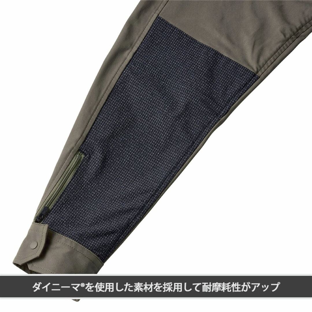 【ミズノ公式オンライン限定】ストレッチシャツブルゾン カーキ M