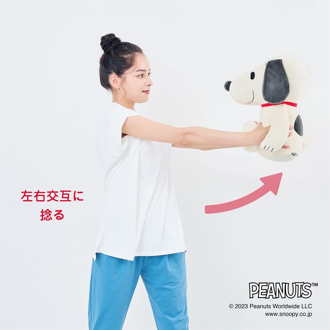 【PEANUTS】スヌーピーメディシンボール ウェアグラースィズ レッド