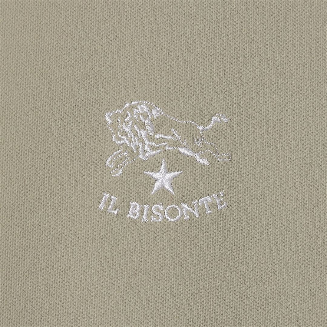【IL BISONTE】アンチスウェット クルーネックプルオーバー マシュマロホワイト S