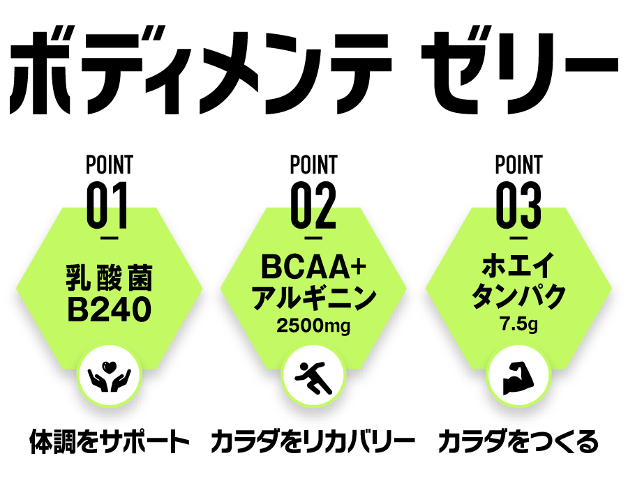 ボディメンテ ゼリー
