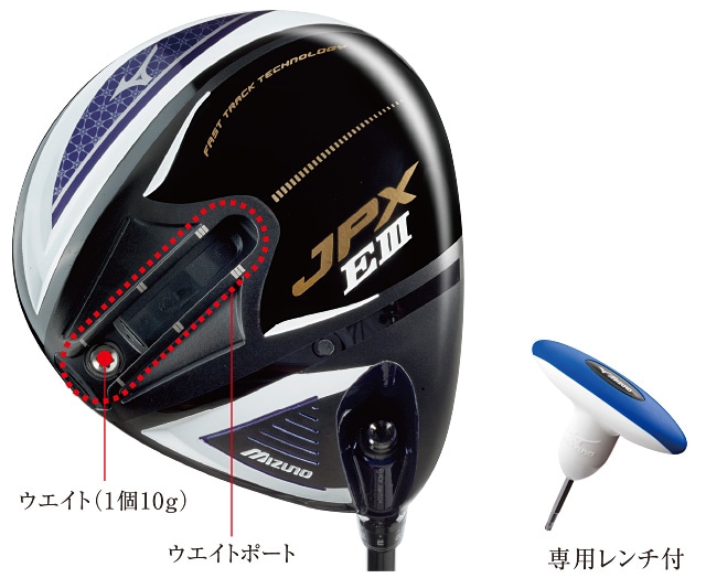 JPX EIII sv ドライバー（Orochi Light カーボンシャフト付）｜ゴルフ
