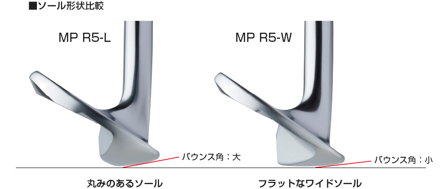 MP R5-W ウエッジ（ダイナミックゴールド スチールシャフト付 