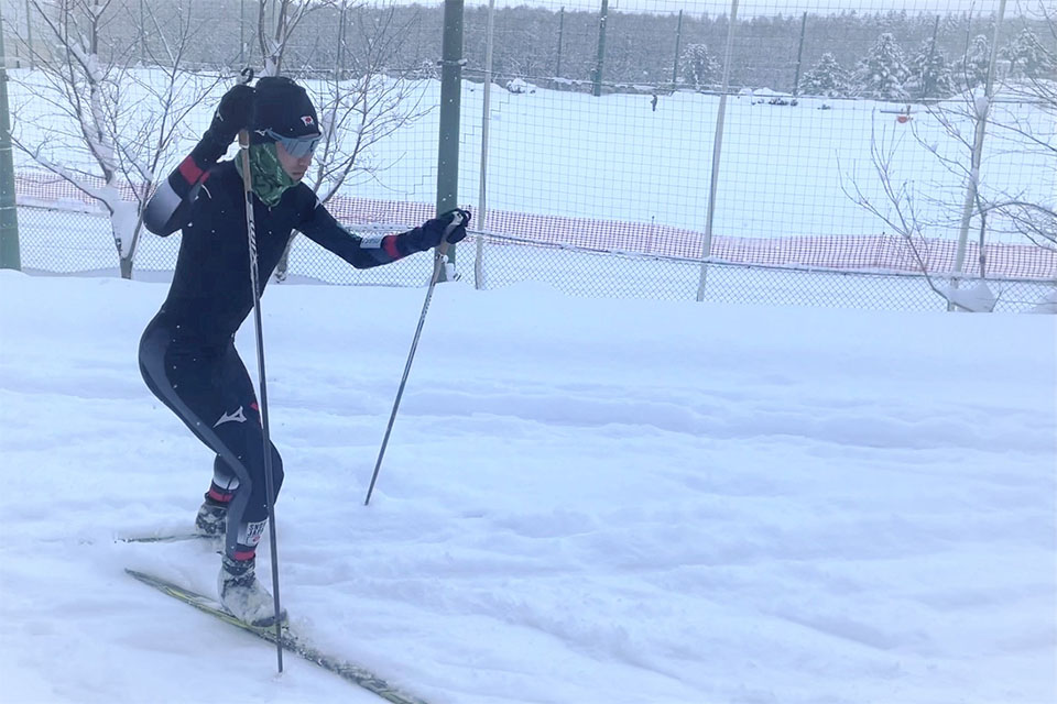 アルペン スキー レーシングスーツ ミズノキッズ150センチ - ウエア 