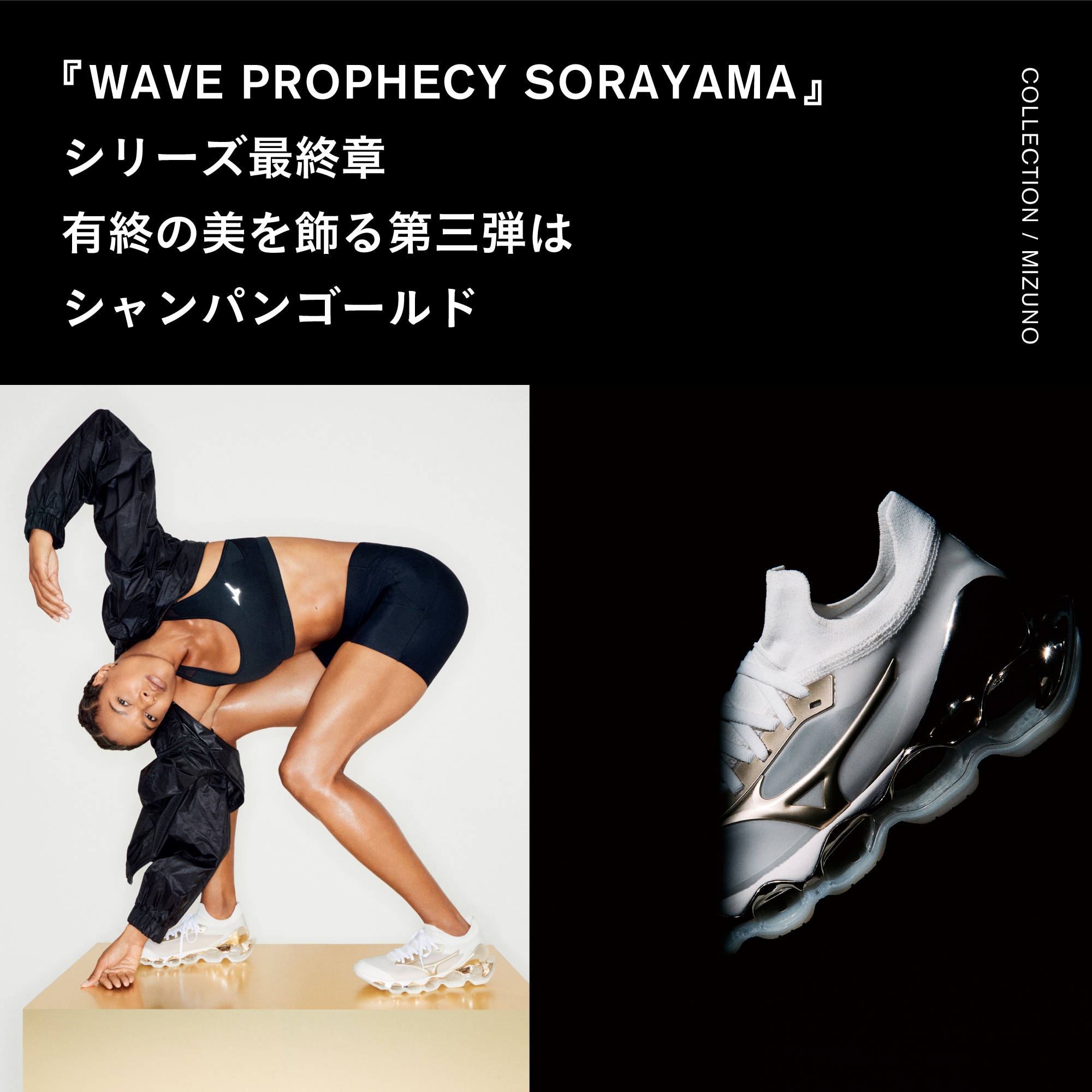 『WAVE PROPHECY SORAYAMA』シリーズ最終章 有終の美を飾る第三弾はシャンパンゴールド