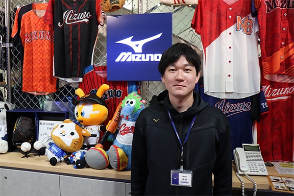 旗艦店MIZUNO TOKYOの野球スタッフはどんな人？