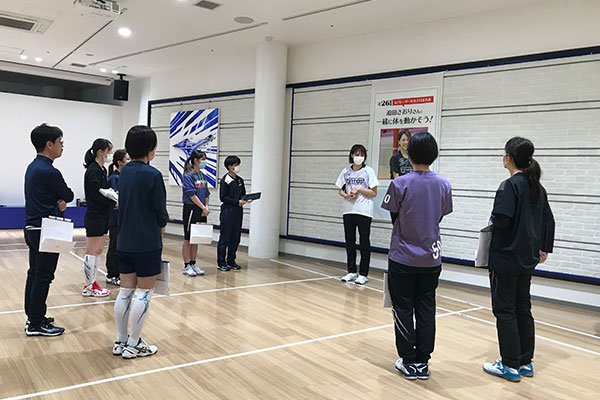 「元バレーボール女子日本代表　迫田さおりさんと一緒に体を動かそう！」開催！