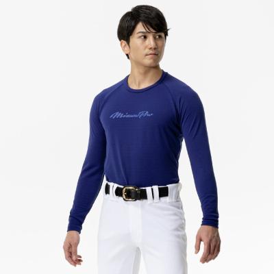 ミズノ直営店限定／ミズノプロ／吸湿発熱】ブレスサーモアンダーシャツ