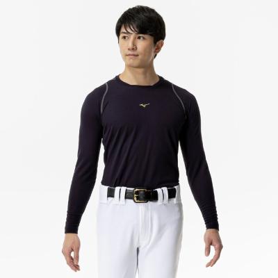【3枚セット】ミズノプロ アンダーシャツ ブレスサーモ ブラック Oサイズ ミズノプロ アンダーシャツ 3枚セット Oサイズ ブラック 3枚