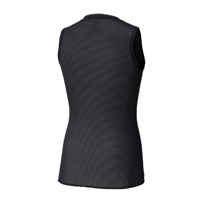 ☆ブラック　インターハイ　MIZUNO　ミズノ　ノースリーブ　シャツ　国体 ミズノプロ／汗処理／通気】KUGEKIバイオギア／涼伸(ローネック