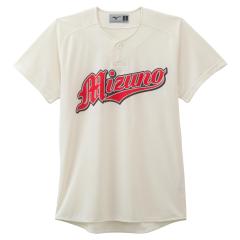 MIZUNO ベースボール ユニフォーム M マルチベースボールシャツ(ハーフボタン小衿付き)|52LE201|BB