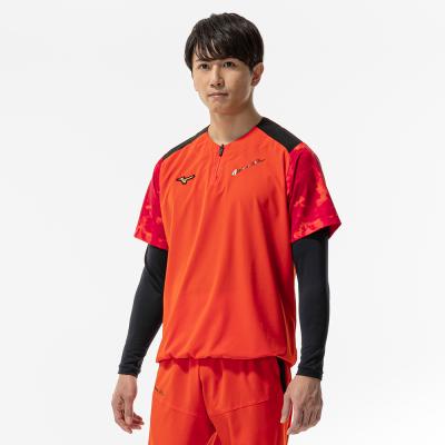 【予約／ミズノプロ】トレーニングジャケット(半袖)