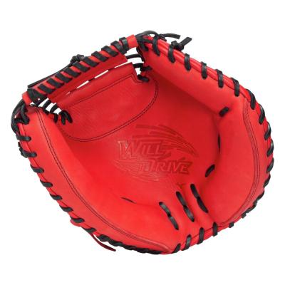 軟式用ウィルドライブ レッド【捕手用／M-R型】|1AJCR34600|グラブ
