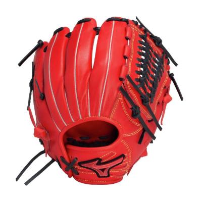 Mizuno Global Elite レッドグローブ 収納袋付き Mizuno Global Elite 野球グローブ 赤 大人用
