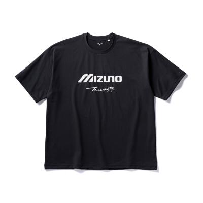 Mizuno Ishikawa コラボ Tシャツ 黒 Mizuno Ishikawa コラボ Tシャツ 黒 CORE MIZUNO T-SHIRT - Black