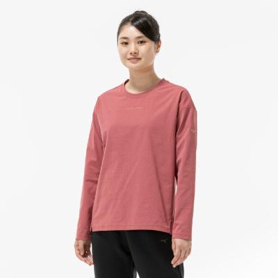 愛媛FC トレーニング 長袖シャツ M ミズノ MIZUNO ミズノ オリジナル長袖Tシャツ(斜めNXTロゴ) ロンT 陸上