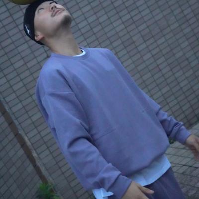 ルーズフィットスウェットクルー