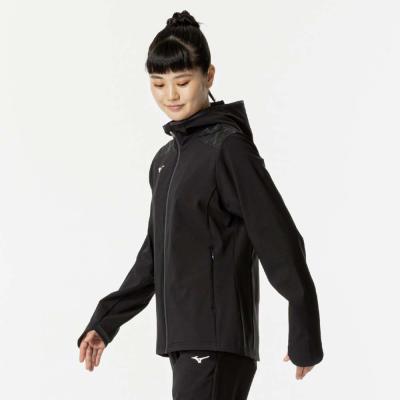 【新品未使用】ミズノテックシールドジャケット 防風性ストレッチ性に優れたミドラー ストレッチ／防風】テックシールドジャケットフーディ|32MCA860