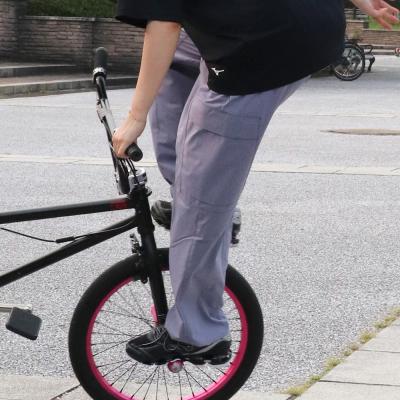 ルーズフィットストレッチロングパンツ