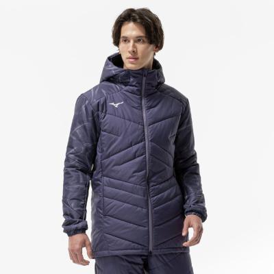 最終価格　MIZUNOストレッチ中綿ブレスサ－モジャケット　グレー　/Ｌサイズ 楽天市場】ミズノ公式 【ストレッチ/防風/発熱素材】テック