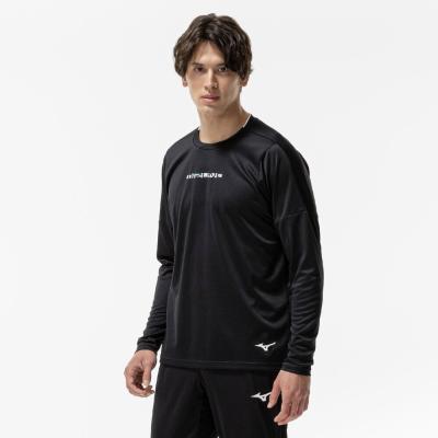バドミントン　ミズノ　ストレッチウェットシャツ　
62JCA00512 sweat-3.jpg