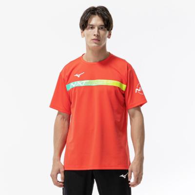 プラクティスシャツ(ラケットスポーツ)|62JAD042|ウエア|テニス|ミズノ