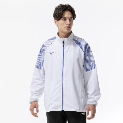 【新品】ミズノ　トレーニング　クロスジャケット　ストレッチ　撥水　25年モデル トレーニングクロスジャケット(ラケットスポーツ)|62JCD010|ウエア
