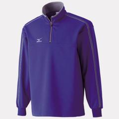 ウォームアップハーフジップシャツ|67SU81|ミズノトレーニング