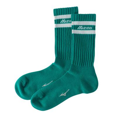 【ミズノ直営限定】ドライベクター薄手パイルレギュラーソックス ロゴ+ライン