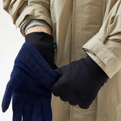 吸湿発熱】ブレスサーモ ストレッチフリースグラブ(タッチパネル対応