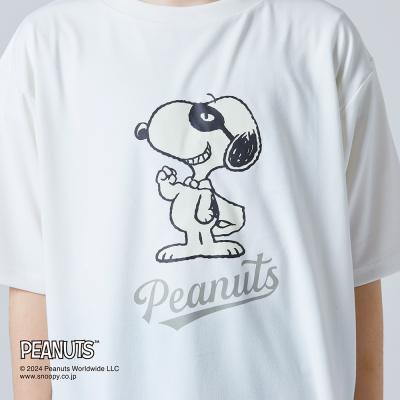 PEANUTS】リサイクルポリエステルTシャツ|B2MABY05|Go to by