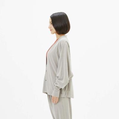 ミズノ公式 モイスティンカーディガン レディース マッシュルームグレー ミズノ公式 モイスティンカーディガン レディース マッシュルーム