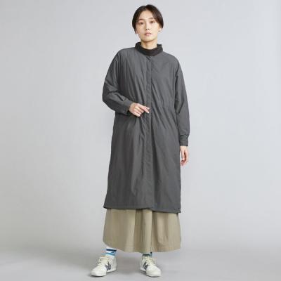 【吸湿発熱】ブレスサーモ サーマルメッシュワンピースコート