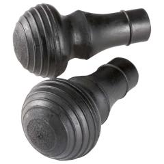 折りたたみ式ウォーキング用ポール交換用先ゴム(丸型)2個入り