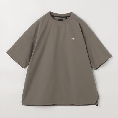 【予約／JEANS FACTORY】ウォーターリパレントストレッチウーブンTシャツ