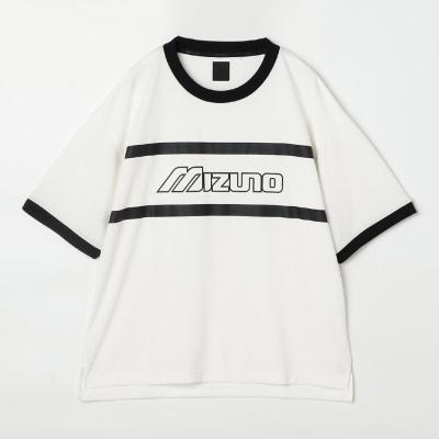 リサイクルグラフィックリンガーTシャツ
