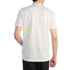 メッシュジャガードプリント半袖モックネックシャツ[メンズ]|E2MA2002