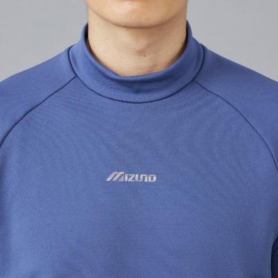 吸湿発熱】ブレスサーモモックネック長袖シャツ|E2MAC503|長袖シャツ