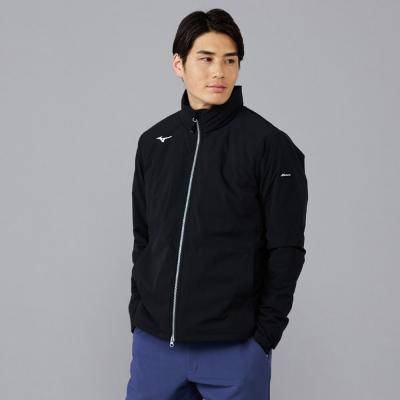 Mizuno ジップアップジャケット ホワイト/ブラック/ゴールド Mizuno ジップアップジャケット ホワイト/ブラック/ゴールド