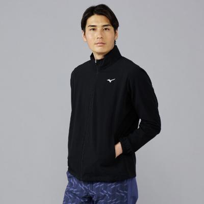 Mizuno ジップアップジャケット ホワイト/ブラック/ゴールド MIZUNO ミズノ WAVE LIGHTNING Z8 （ホワイト×ブラック