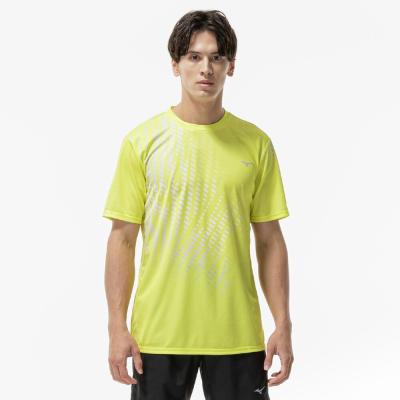 日大駅伝部サブユニMizuno ランニングウェアセット 黒/黄緑 箱根駅伝