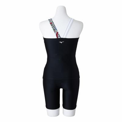新品 MIZUNO 最新モデル フィットネス水着 セパレーツ ボタン付 XL アクアフィットネス用セパレーツ(Vバック／ボタン付)|N2JGB315