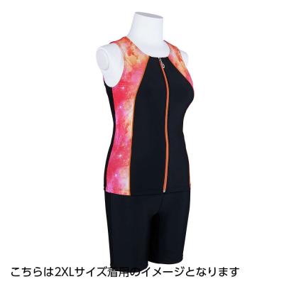 カラーカクテル】アクアフィットネス用セパレーツ(めくれにくいボタン