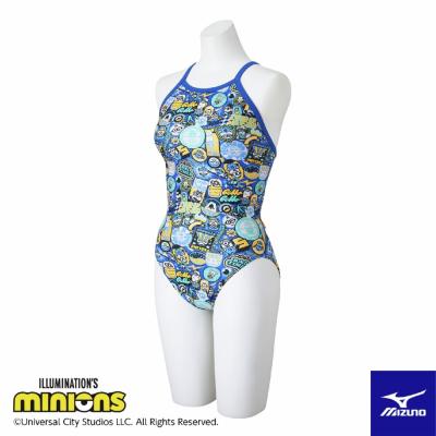 ミニオン】競泳練習用ミディアムカット|N2MAC495|競泳水着|スイム