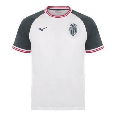 アンスファティ 25-26 モナコ Lサイズ Men's AS Monaco Replica Home Jersey, 25/26 - Mizuno USA