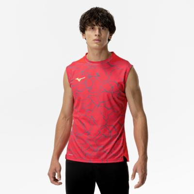 ミズノ　ノースリーブ　タンクトップ　7着セット　L     mizuno フィールドシャツ(ノースリーブ)|P2MAC042|ウエア|サッカー