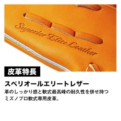 軟式用【ミズノプロ】勝色コレクション【外野手用／サイズ18N